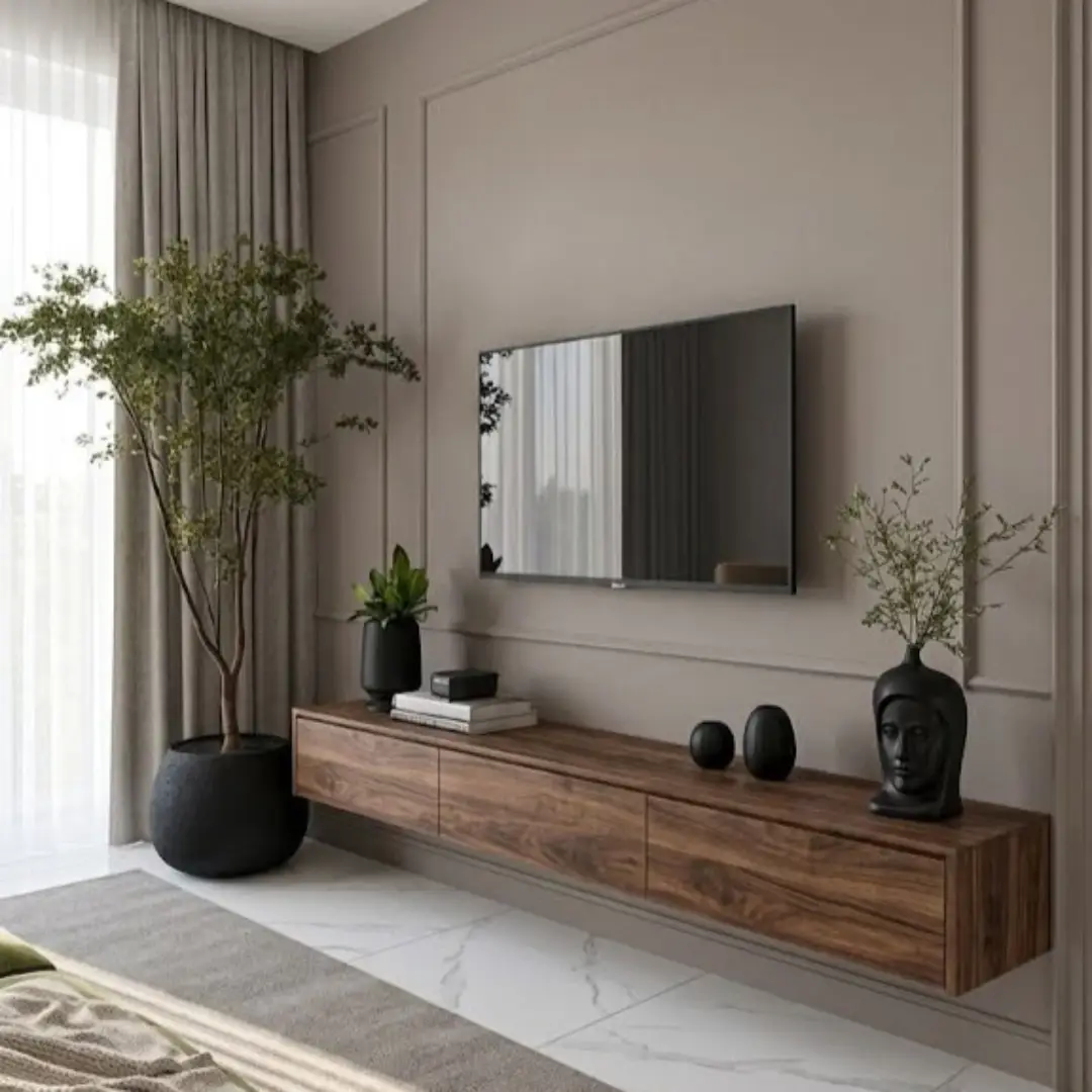 دیوار تلویزیون مدرن T08